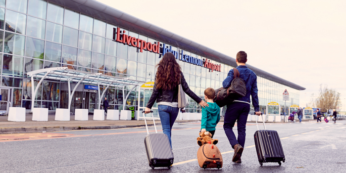 Family outside LJLA